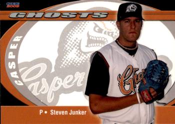 2009 Choice Casper Ghosts #21 Steven Junker Front