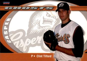 2009 Choice Casper Ghosts #35 Clint Tilford Front