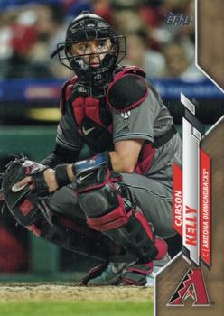 2020 Topps - Gold #343 Carson Kelly Front