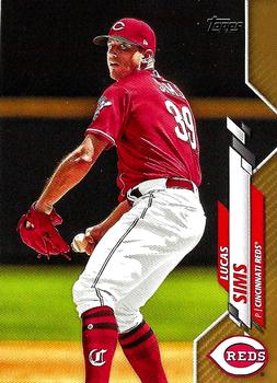 2020 Topps - Gold #496 Lucas Sims Front