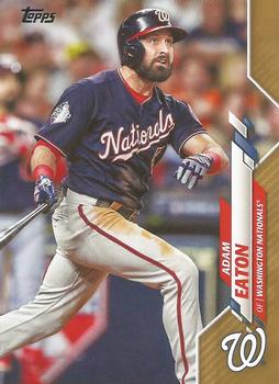 2020 Topps - Gold #568 Adam Eaton Front