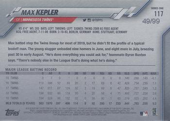 2020 Topps - Vintage Stock #117 Max Kepler Back