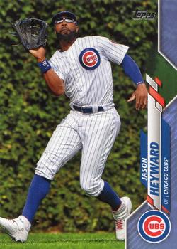 2020 Topps - Father's Day Blue #573 Jason Heyward Front