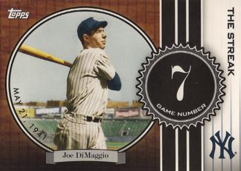 2007 Topps - Joe DiMaggio: The Streak #JD7 Joe DiMaggio Front