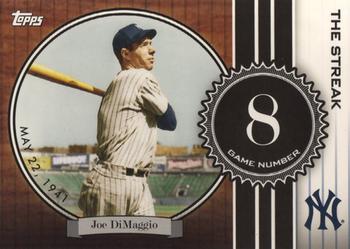 2007 Topps - Joe DiMaggio: The Streak #JD8 Joe DiMaggio Front