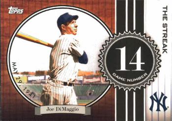 2007 Topps - Joe DiMaggio: The Streak #JD14 Joe DiMaggio Front
