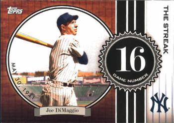 2007 Topps - Joe DiMaggio: The Streak #JD16 Joe DiMaggio Front