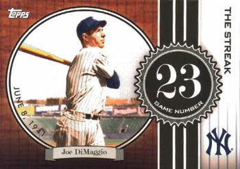 2007 Topps - Joe DiMaggio: The Streak #JD23 Joe DiMaggio Front