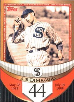 2007 Topps - Joe DiMaggio: The Streak Before the Streak #JDSF44 Joe DiMaggio Front