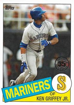 2020 Topps - 1985 Topps Baseball 35th Anniversary (Series One) #85-89 Ken Griffey Jr. Front