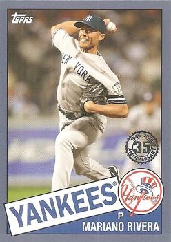 2020 Topps - 1985 Topps Baseball 35th Anniversary Blue (Series One) #85-72 Mariano Rivera Front