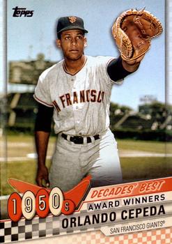 2020 Topps - Decades' Best (Series One) #DB-8 Orlando Cepeda Front