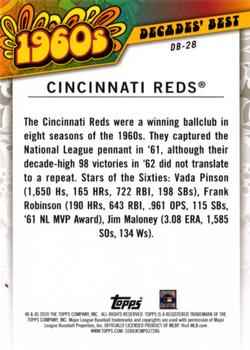 2020 Topps - Decades' Best (Series One) #DB-28 Cincinnati Reds Back