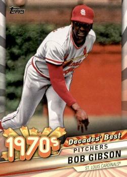 2020 Topps - Decades' Best (Series One) #DB-31 Bob Gibson Front