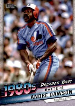 2020 Topps - Decades' Best (Series One) #DB-50 Andre Dawson Front