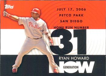 2007 Topps - Generation Now #GN31 Ryan Howard Front