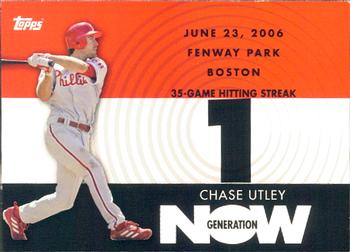 2007 Topps - Generation Now #GN51 Chase Utley Front