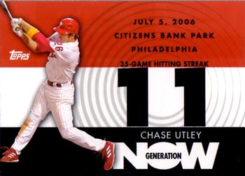 2007 Topps - Generation Now #GN61 Chase Utley Front