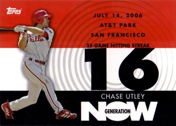 2007 Topps - Generation Now #GN66 Chase Utley Front
