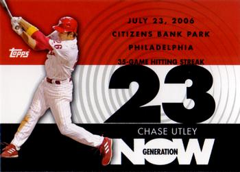 2007 Topps - Generation Now #GN73 Chase Utley Front