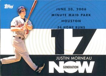 2007 Topps - Generation Now #GN133 Justin Morneau Front