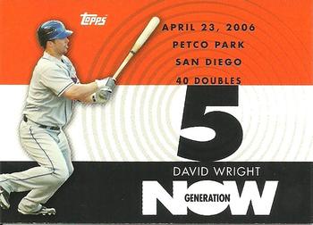 2007 Topps - Generation Now #GN151 David Wright Front