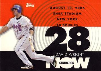 2007 Topps - Generation Now #GN174 David Wright Front