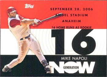 2007 Topps - Generation Now #GN212 Mike Napoli Front
