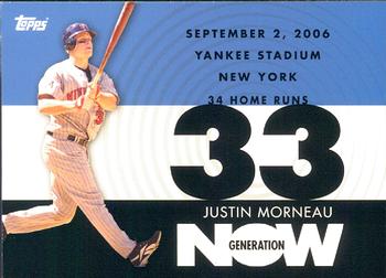 2007 Topps - Generation Now #GN215 Justin Morneau Front