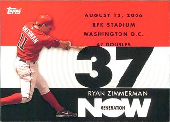 2007 Topps - Generation Now #GN255 Ryan Zimmerman Front