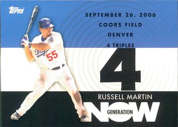 2007 Topps - Generation Now #GN282 Russell Martin Front