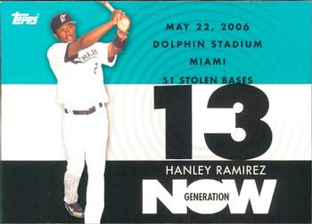 2007 Topps - Generation Now #GN311 Hanley Ramirez Front