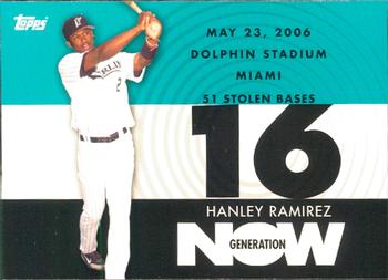 2007 Topps - Generation Now #GN314 Hanley Ramirez Front