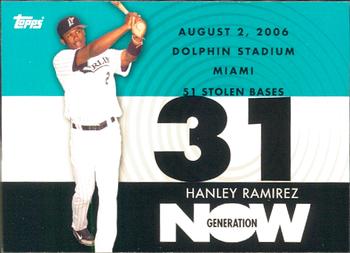 2007 Topps - Generation Now #GN329 Hanley Ramirez Front
