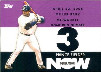 2007 Topps - Generation Now #GN399 Prince Fielder Front