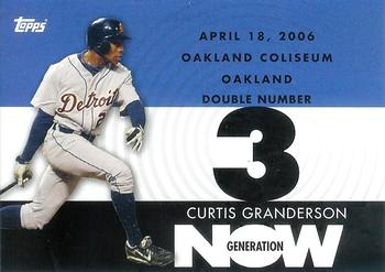2007 Topps - Generation Now #GN522 Curtis Granderson Front