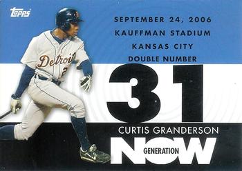 2007 Topps - Generation Now #GN550 Curtis Granderson Front