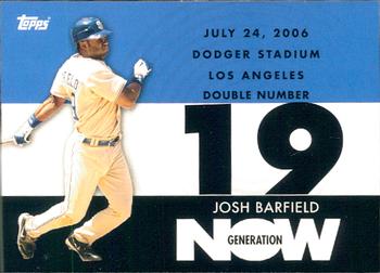 2007 Topps - Generation Now #GN569 Josh Barfield Front