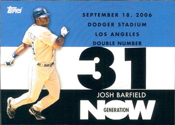 2007 Topps - Generation Now #GN581 Josh Barfield Front