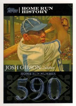2007 Topps - Josh Gibson Home Run History #JG75 Josh Gibson Front