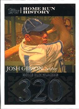2007 Topps - Josh Gibson Home Run History #JG42 Josh Gibson Front