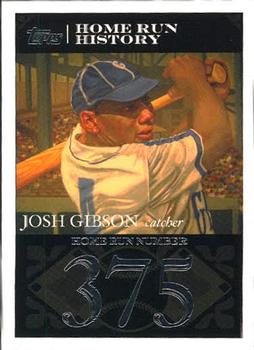2007 Topps - Josh Gibson Home Run History #JG49 Josh Gibson Front