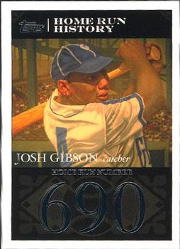 2007 Topps - Josh Gibson Home Run History #JG87 Josh Gibson Front