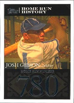 2007 Topps - Josh Gibson Home Run History #JG98 Josh Gibson Front