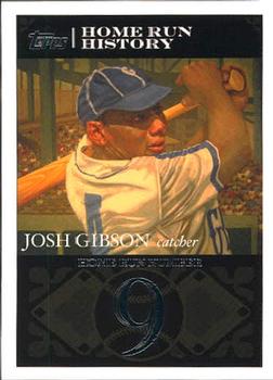 2007 Topps - Josh Gibson Home Run History #JG9 Josh Gibson Front