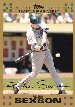 2007 Topps - Gold #212 Richie Sexson Front