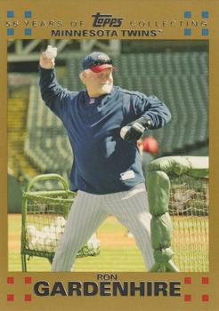 2007 Topps - Gold #248 Ron Gardenhire Front
