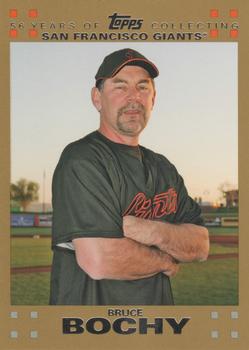 2007 Topps - Gold #605 Bruce Bochy Front