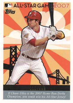 2007 Topps - Home Run Derby Contest #NNO Chase Utley Front