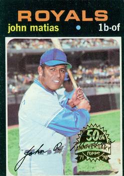 2020 Topps Heritage - 50th Anniversary Buybacks #546 John Matias Front